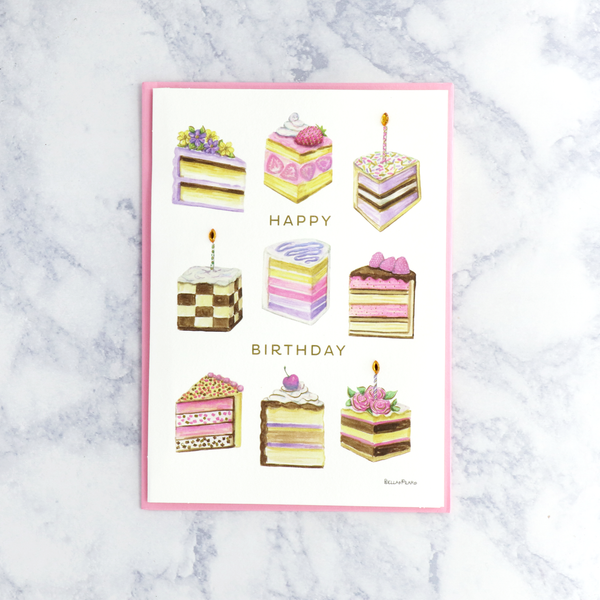 Pop-Up Cake Birthday Card