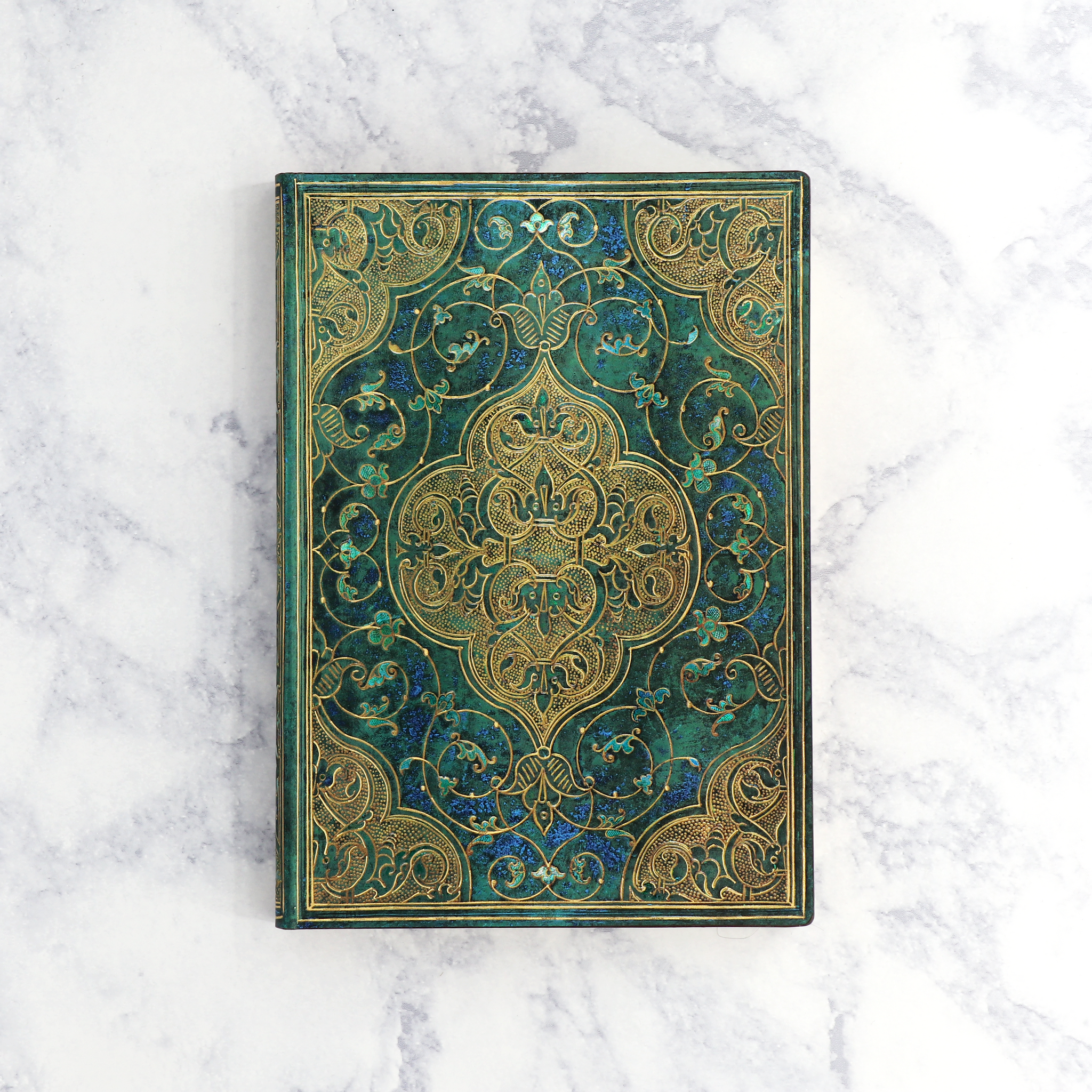 Turquoise Chronicles Lined Midi Softcover Journal