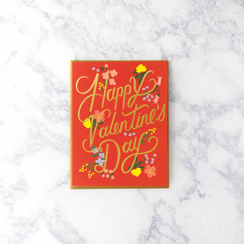 Rouge Valentine’s Day Card
