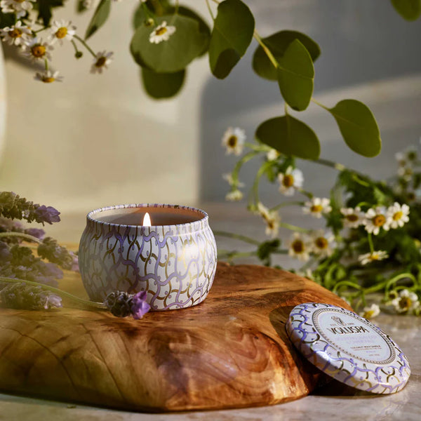Mountain Lavender & Chamomile Coconut Wax Mini Tin Candle