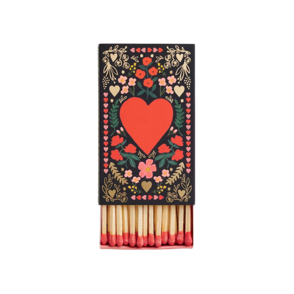 Juliet Valentine's Day Safety Matches (Set of 60)