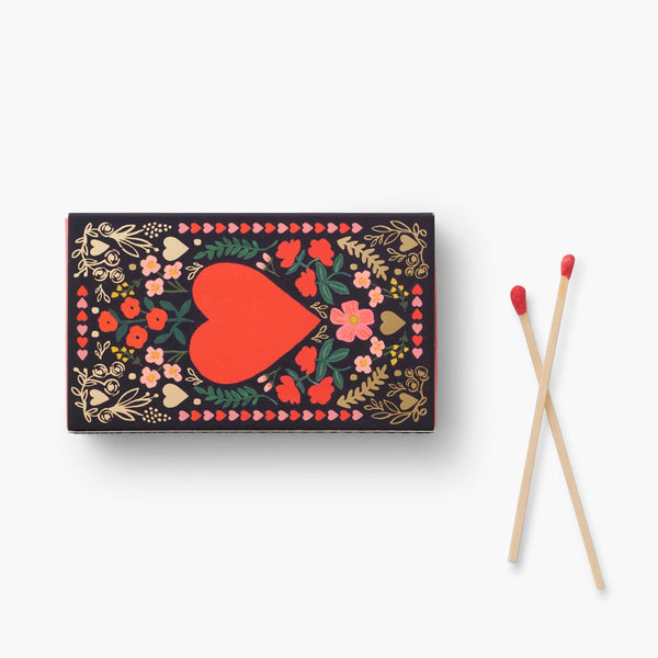Juliet Valentine's Day Safety Matches (Set of 60)