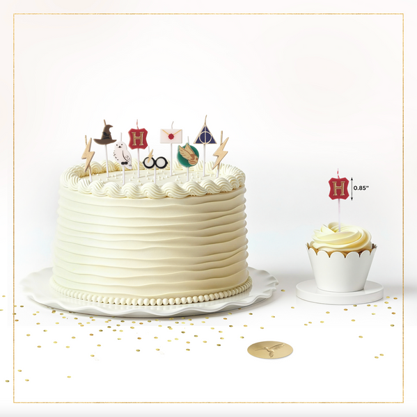 Harry Potter Icons Cake Birthday Candles (Set of 9)