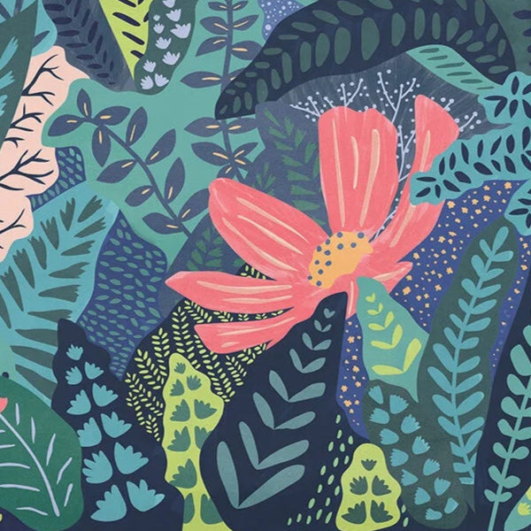 Double-Sided Secret Garden Single Flat Wrap