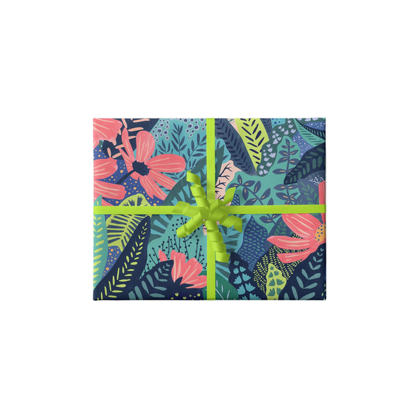 Double-Sided Secret Garden Single Flat Wrap