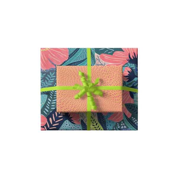 Double-Sided Secret Garden Single Flat Wrap