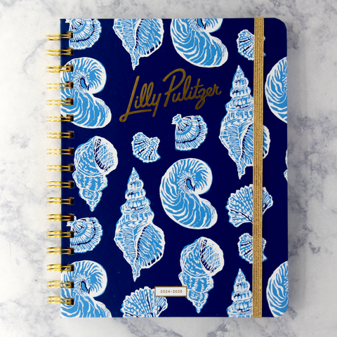 Shell Of A Good Time 17 Month Large Agenda Planner