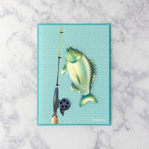 Simple Fish Father's Day Card