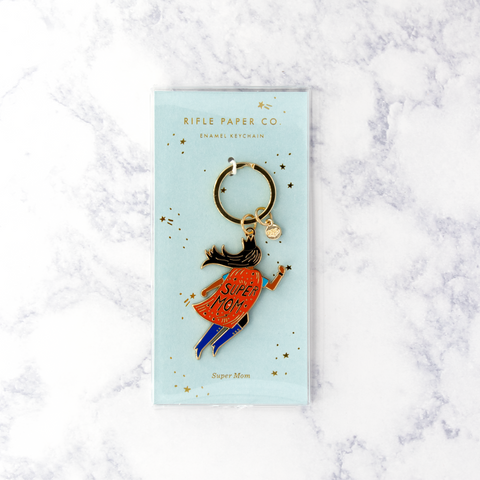 Soaring Super Mom Mother's Day Keychain