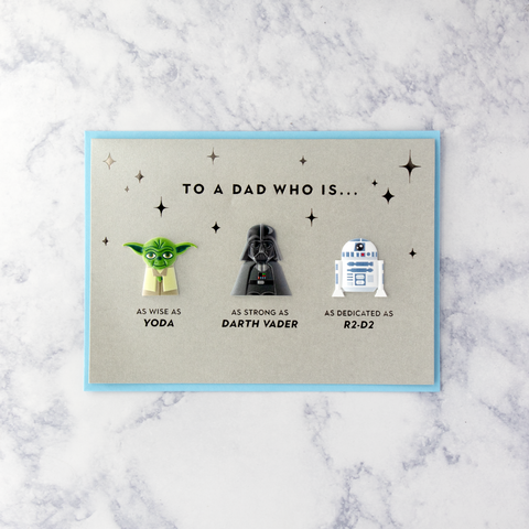 Star Wars Icons "Galaxy Far Away" Father's Day Card