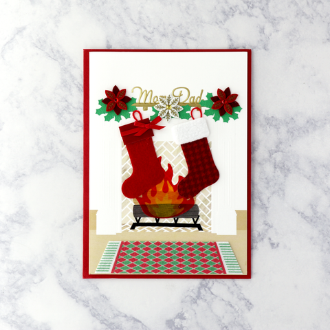 Stockings Christmas Card (Mom & Dad)