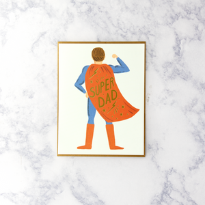 Superhero Dad Father's Day Card (Dad)