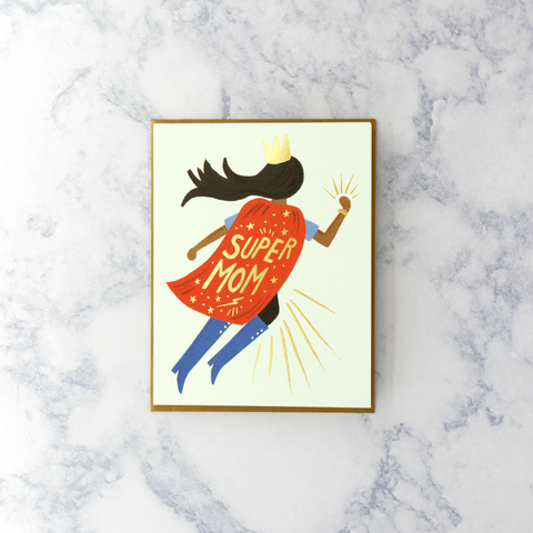 Superhero Mom Mother's Day Card