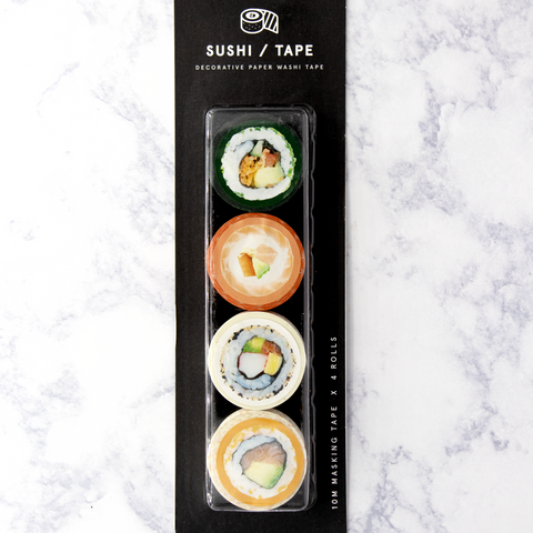 Sushi Washi Tape (Set of 4)