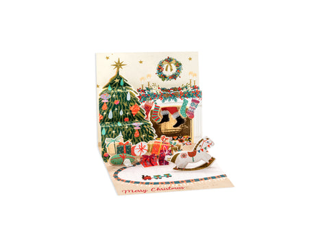 Pop-Up "Night Before Christmas" Mini Gift Enclosure Christmas Card