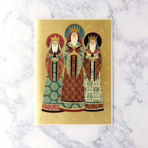 Three Kings Religious Christmas Card