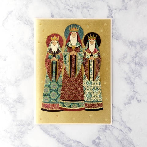 Three Kings Religious Christmas Card