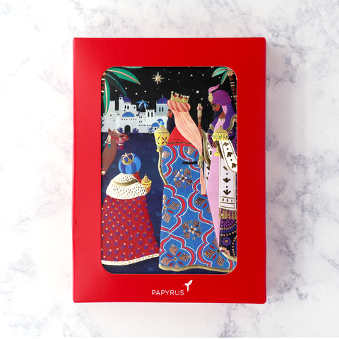 Traditional Wise Men Religious Christmas Boxed Cards (Set of 12)