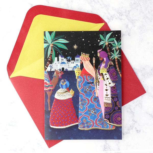 Traditional Wise Men Religious Christmas Boxed Cards (Set of 12)