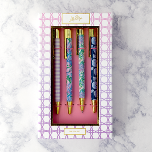 Tropical Assorted Pen Set (Set of 4)