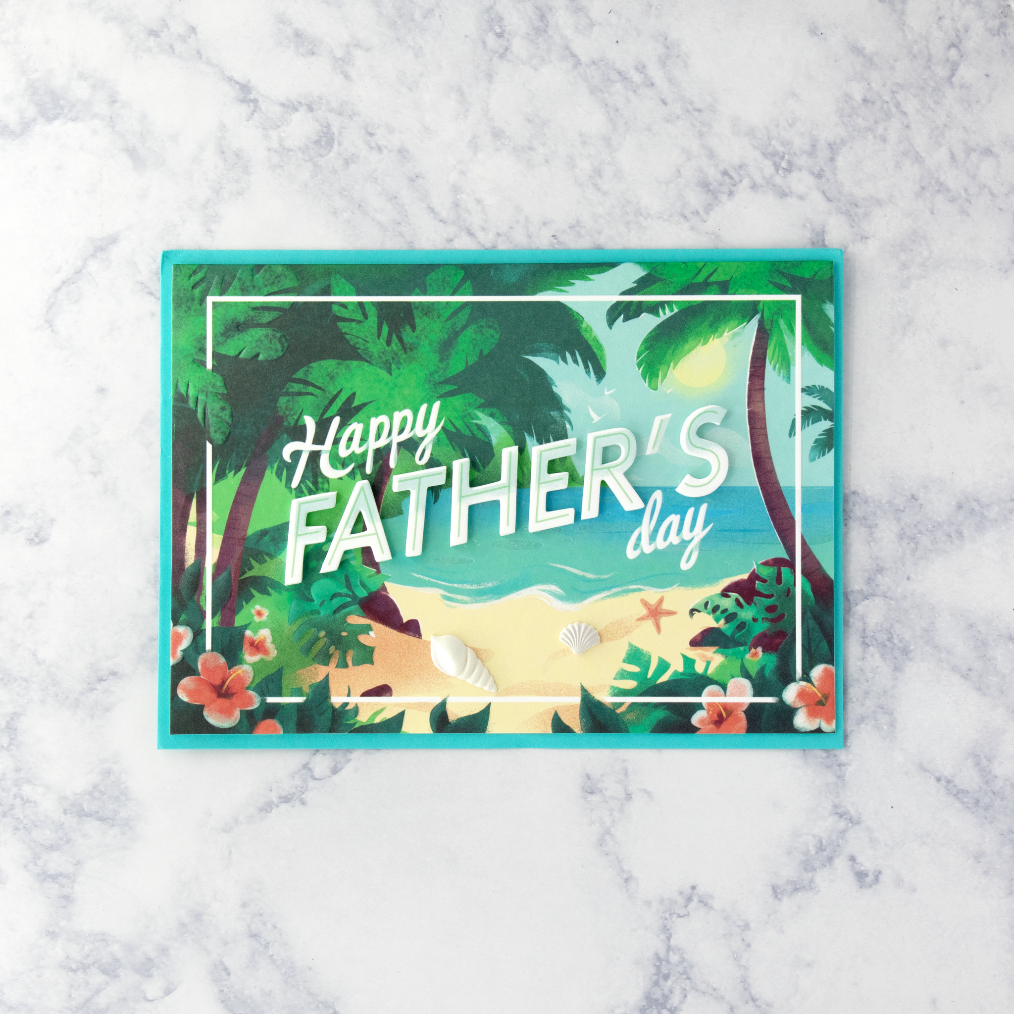 Tropical Father's Day Card