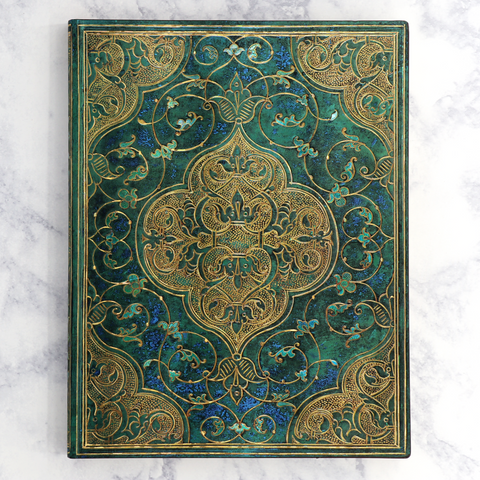 Turquoise Chronicles Lined Ultra Softcover Journal