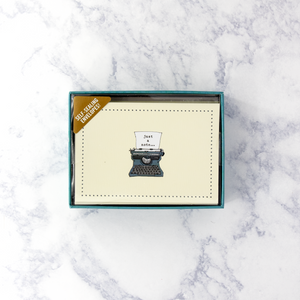 Typewriter Boxed Cards (Set of 14)