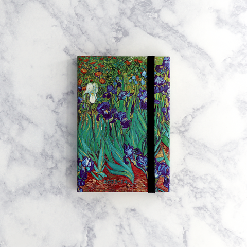Van Gogh’s Irises 2023-2024 18 Month Hardcover Planner