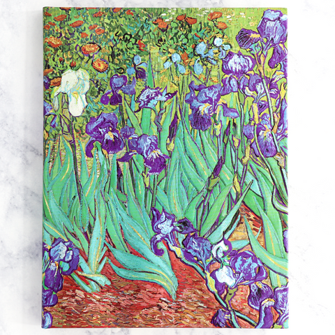 Van Gogh’s Irises Lined Ultra Hardcover Journal