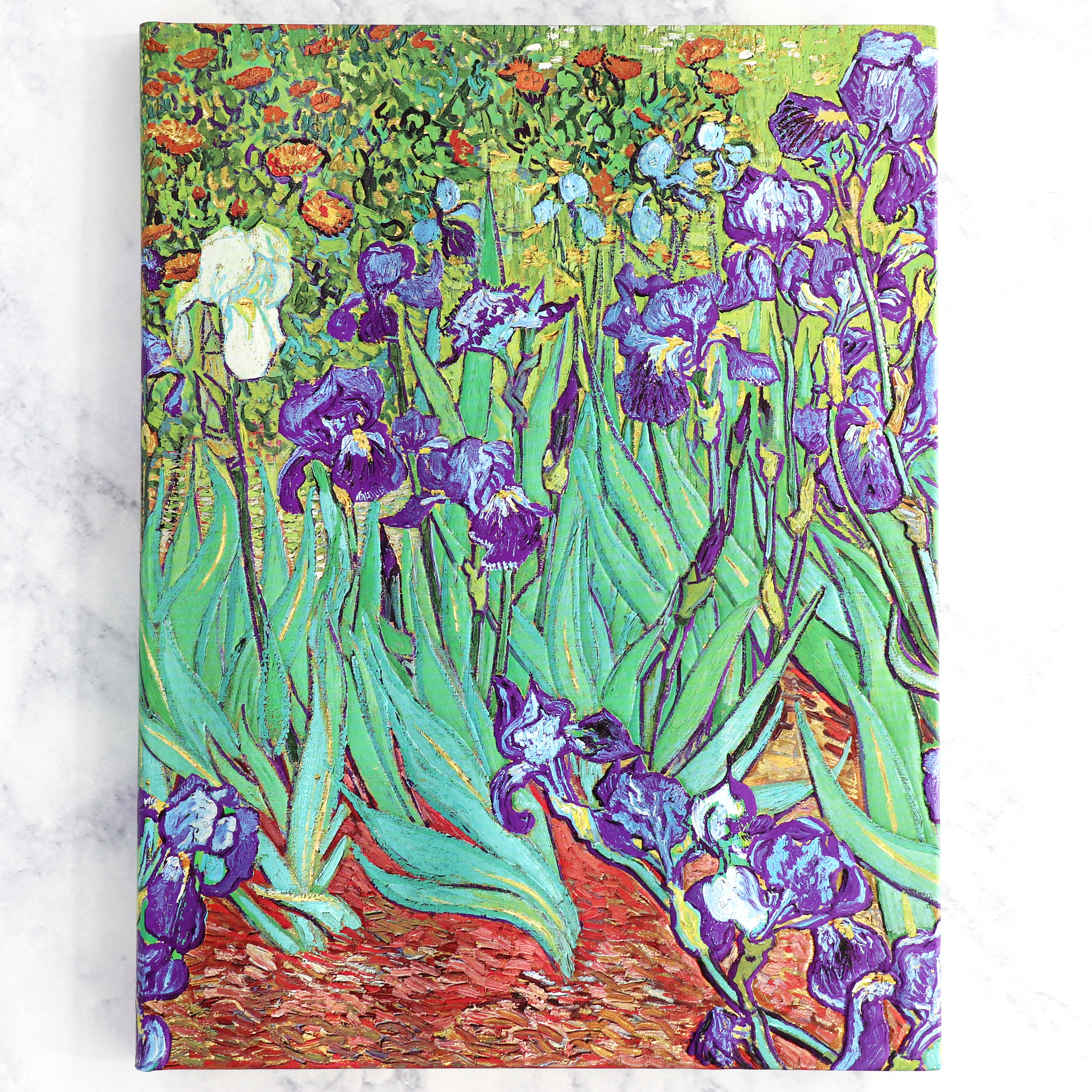 Van Gogh’s Irises Unlined Ultra Hardcover Journal