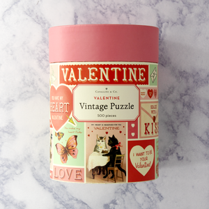 Vintage Icons Valentine's Day Puzzle (Set of 500)