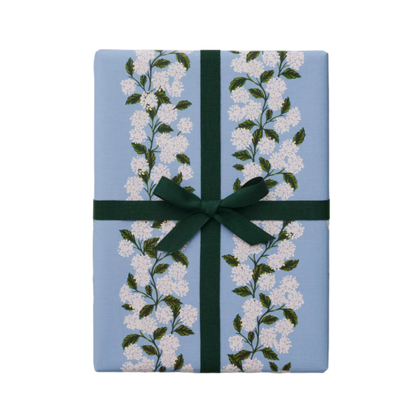 Blue Hydrangea Roll Wrap