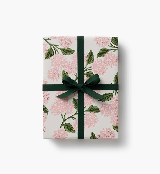 Pink Hydrangea Roll Wrap