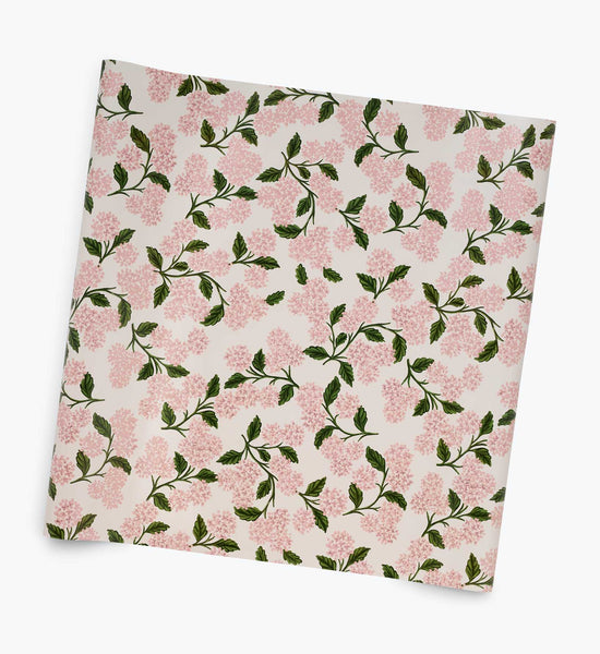 Pink Hydrangea Roll Wrap