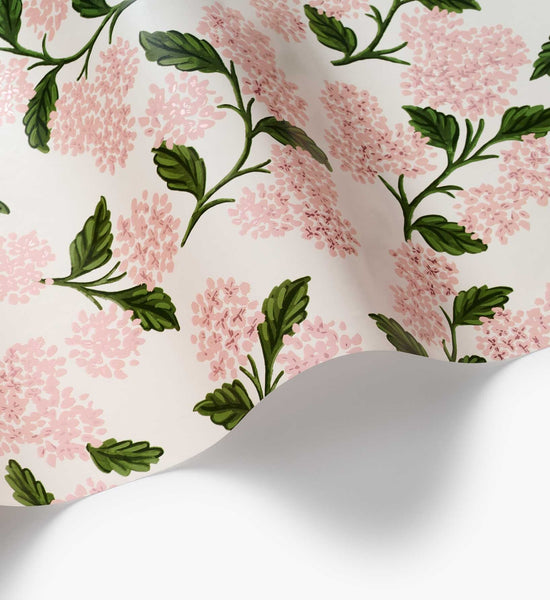 Pink Hydrangea Roll Wrap