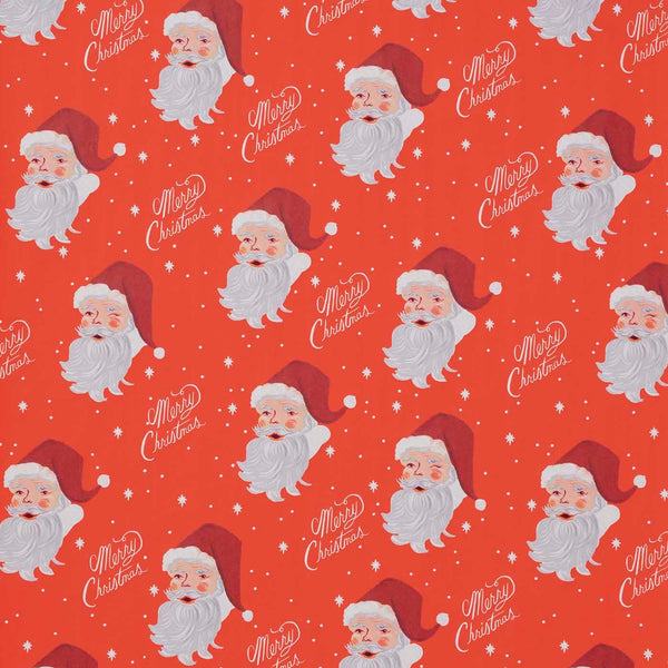 Santa Christmas Flat Wrap