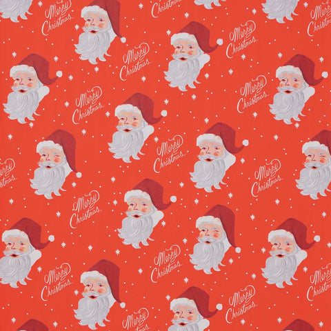 Santa Christmas Flat Wrap