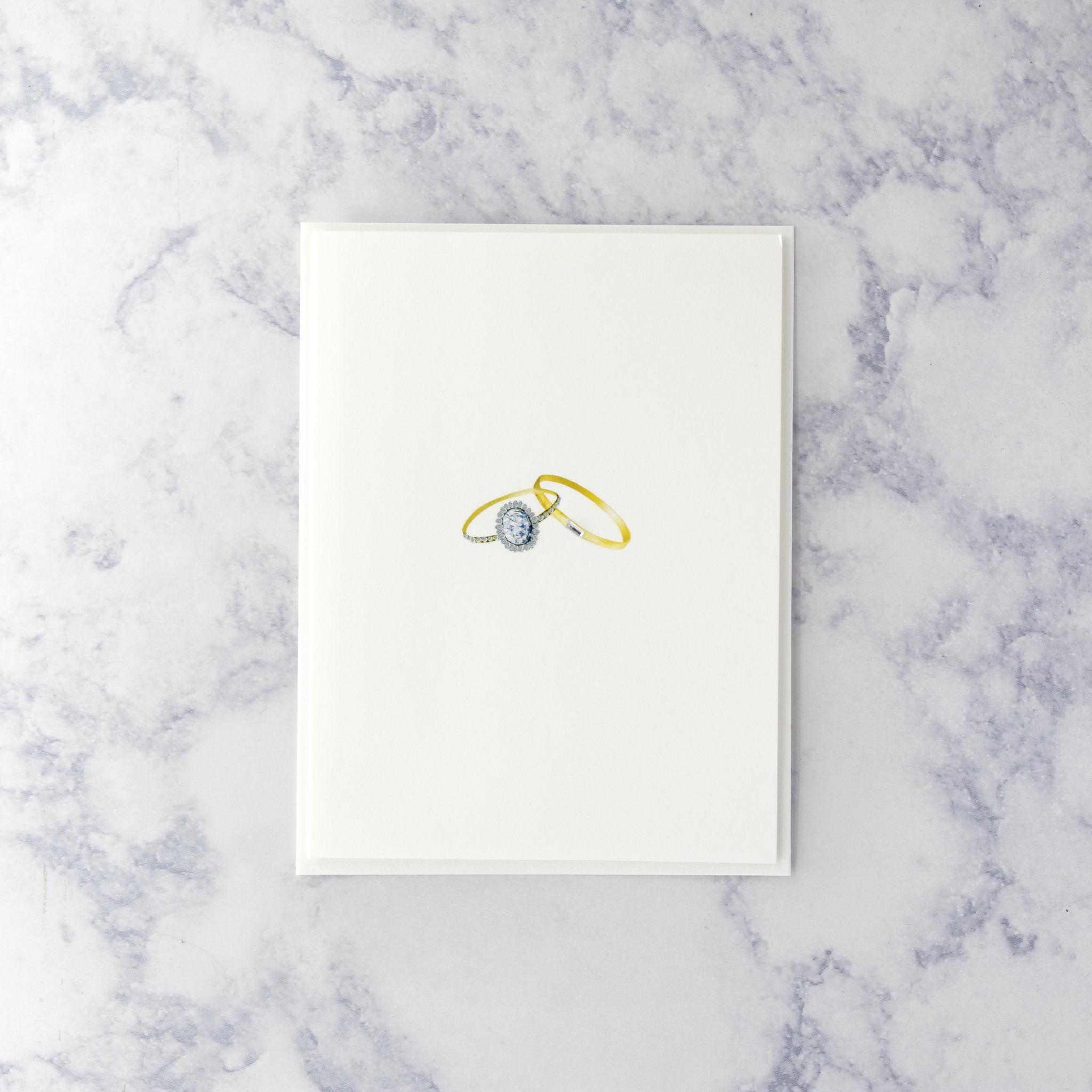 Wedding Rings Wedding Card