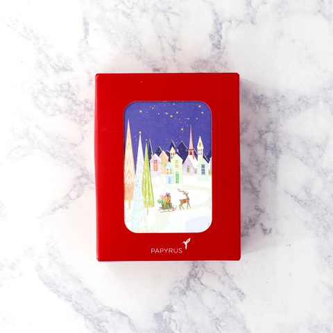 Whimsy Church Holiday Boxed Cards (Set of 20)