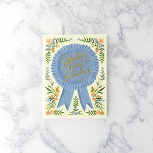 "World's Best Grandma" Mother's Day Card