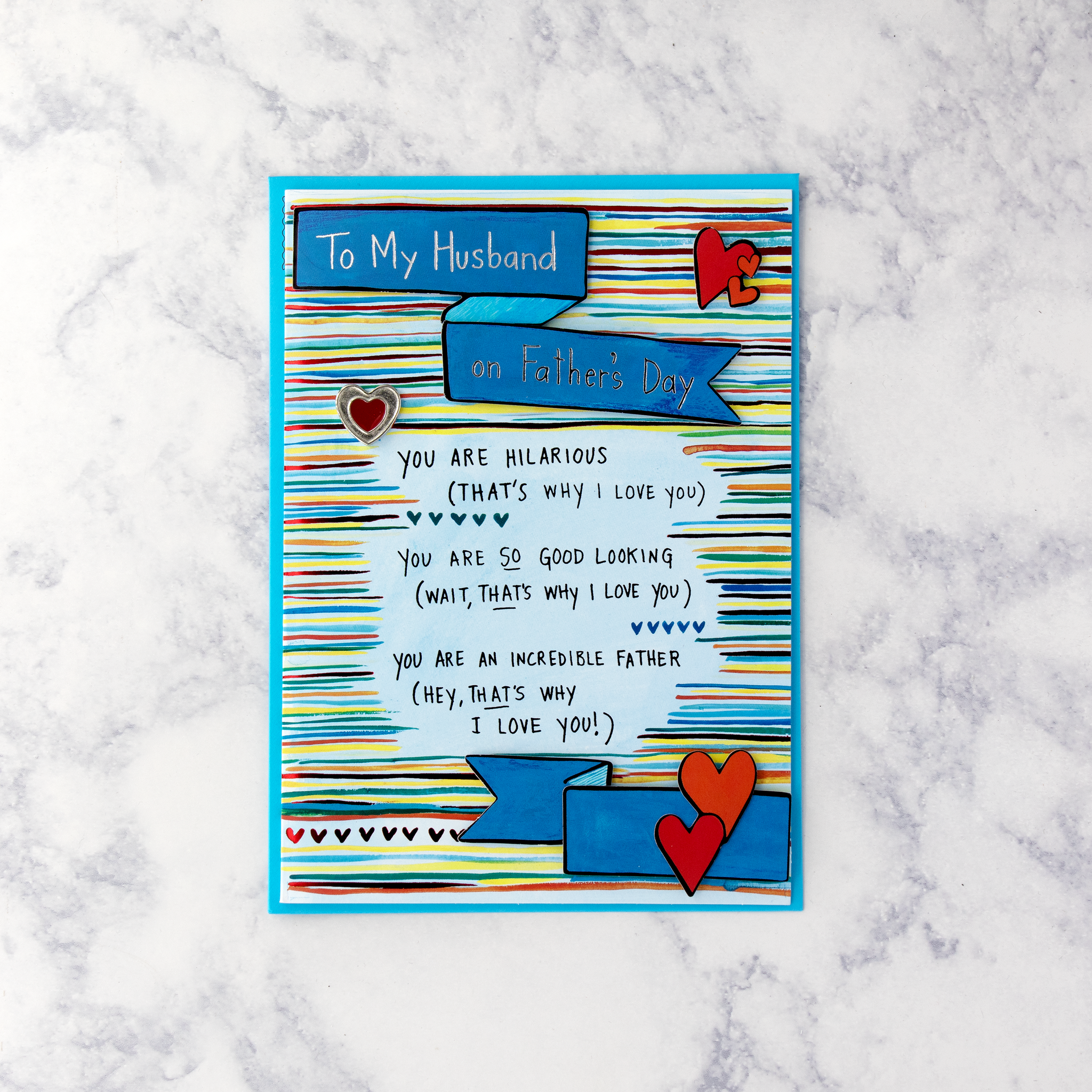 "You Are An Incredible Father" Father's Day Card (Husband)