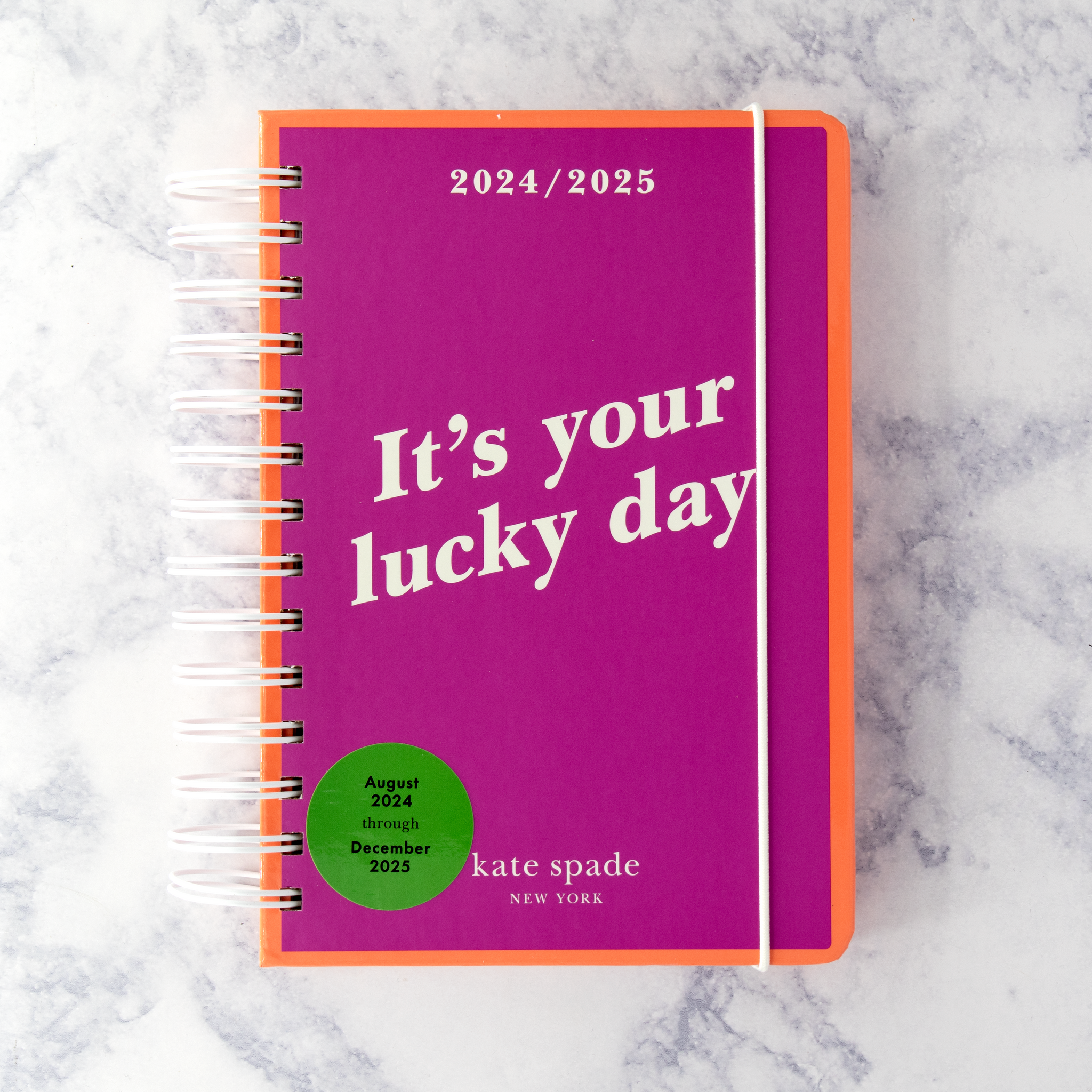 "Your Lucky Day" 17 Month Medium Planner