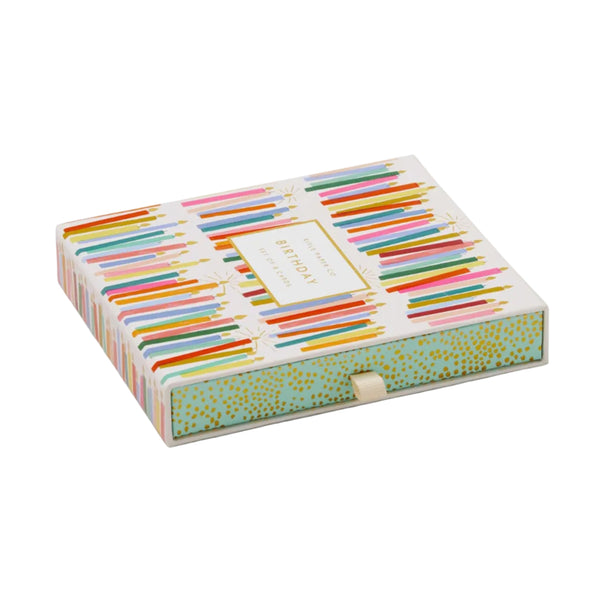 Colorful Candles Birthday Boxed Notes (Set of 8)