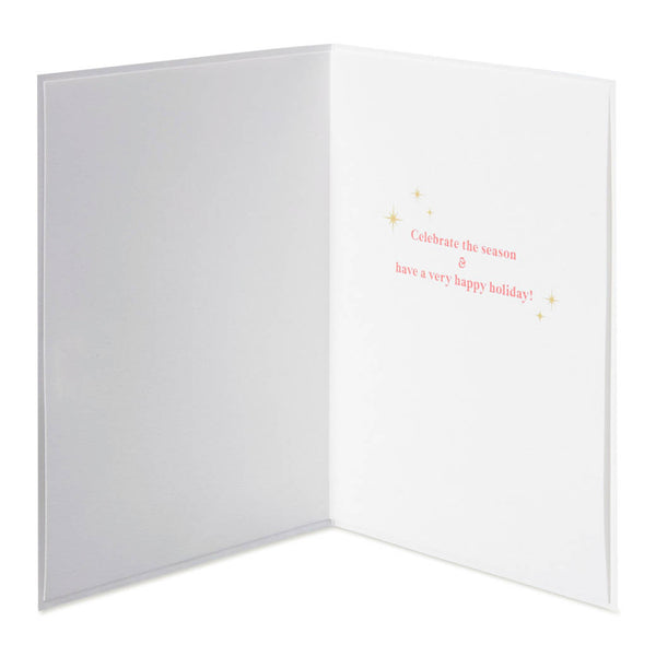 Handmade "Merry & Bright" Christmas Boxed Cards (Set of 8)