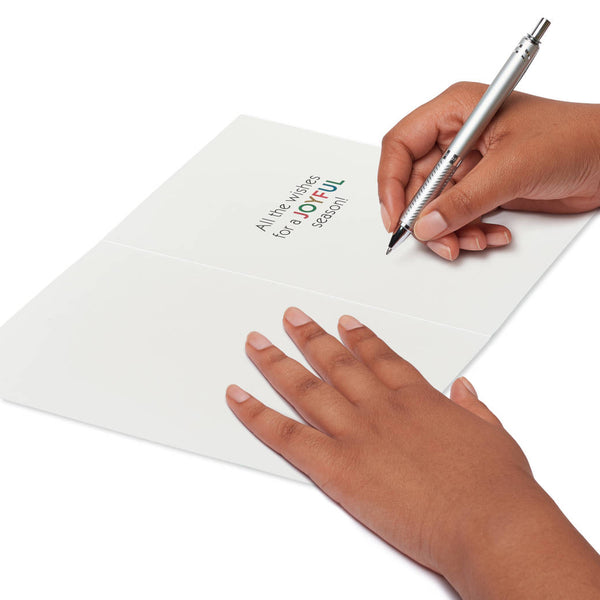 Mickey & Minnie Mouse Wreath Holiday Boxed Cards (Set of 14)