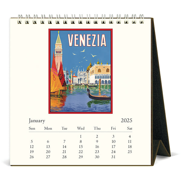 Italia 2025 Desk Calendar