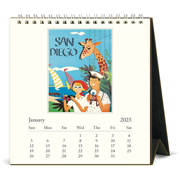 California 2025 Desk Calendar