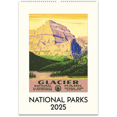 National Parks 2025 Wall Calendar