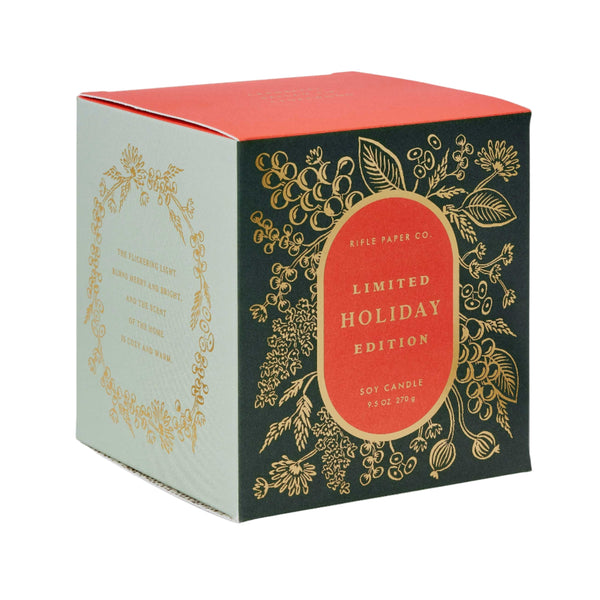 "Be Merry & Bright" Christmas Soy Wax Candle