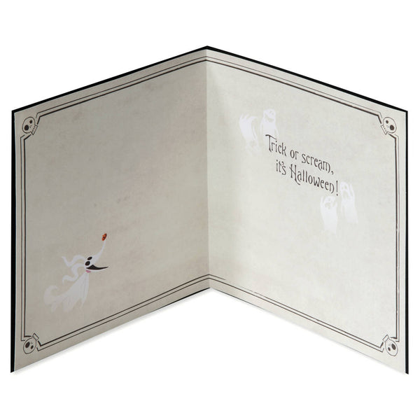 "Trick or Scream" Nightmare Before Christmas Halloween Card